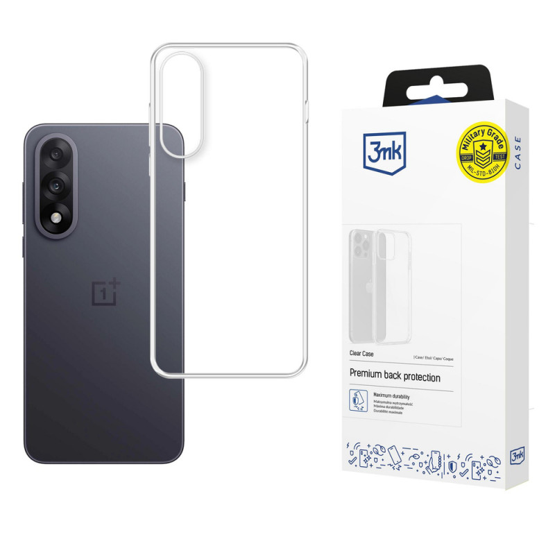 3MK Clear Case OnePlus Nord 5, caurspīdīgs