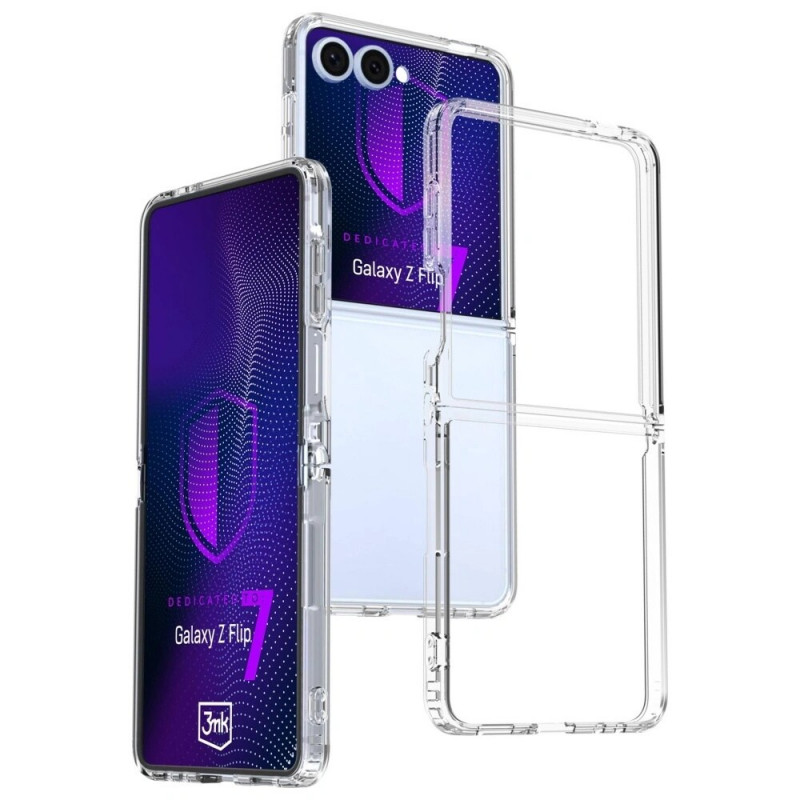 3MK Armor Case vāciņš Samsung Galaxy Z Flip7, caurspīdīgs