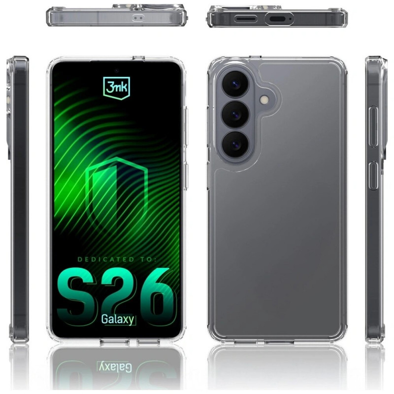 3MK Armor Case vāciņš Samsung Galaxy S26, caurspīdīgs