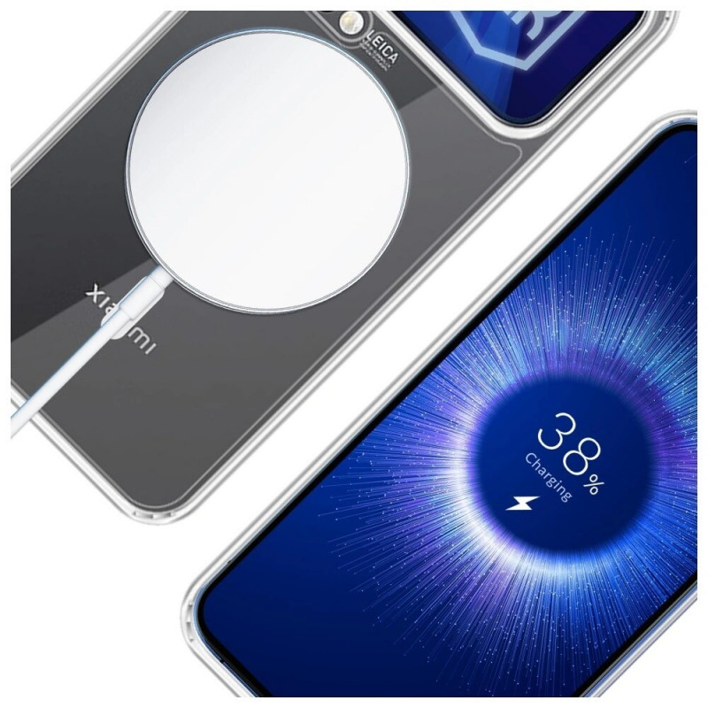 3MK Armor MagCase viedtālruņa futrālis Xiaomi 17 Pro Max, caurspīdīgs
