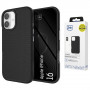 3MK Fortis MagCase Apple iPhone 16 viedtālruņa maciņš, melns