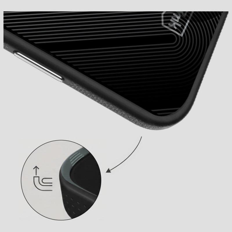 3MK Fortis MagCase Apple iPhone 16 viedtālruņa maciņš, melns