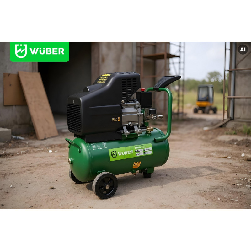 Wuber W54001 eļļas gaisa kompresors, 24 L