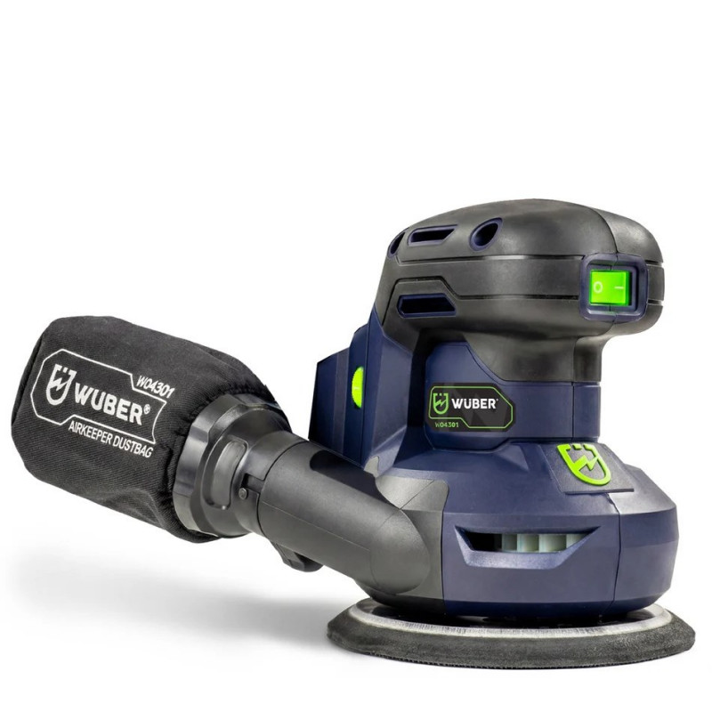 Wuber W04301 bezvada ekscentra slīpmašīna, 125 mm