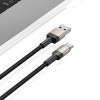 Tech-Protect UltraBoost Evo kabelis USB-A / USB-C 100W 5A 100cm Titanium