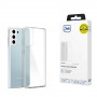 3MK Clear Case viedtālruņa apvalks Samsung Galaxy S21+ Plus, caurspīdīgs