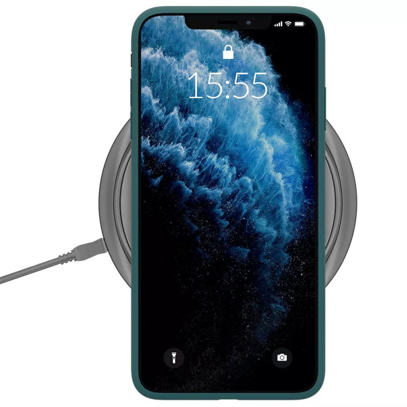 3MK Matt Case Apple iPhone 14 Plus / 15 Plus, tumši zaļš