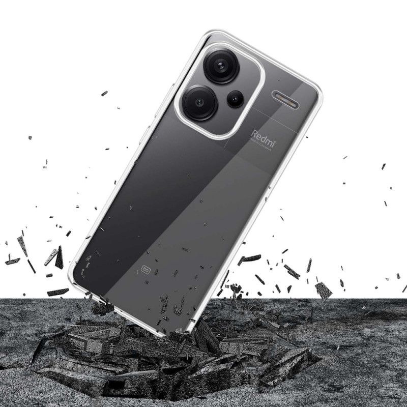 3MK Clear Case viedtālruņa apvalks Redmi Note 13 Pro+ 5G, caurspīdīgs