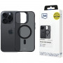 3MK Smoke MagCase ar MagSafe Apple iPhone 15 Pro Max, daļēji caurspīdīgs (156061-0)