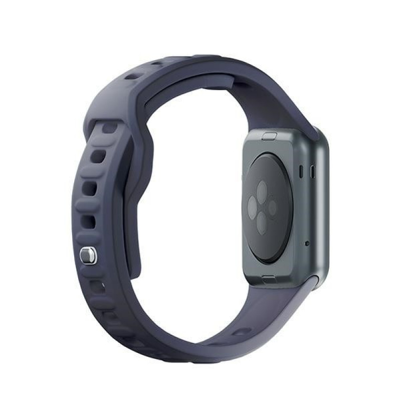 3mk silikona pulksteņa siksniņa Apple Watch 42/44/45/49 mm, pelēka