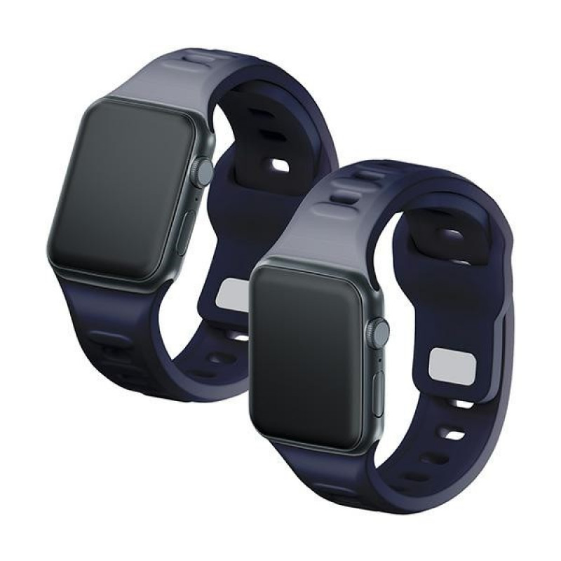 3mk silikona pulksteņa siksniņa Apple Watch 42/44/45/49 mm, pelēka