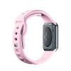 3mk silikona pulksteņa siksniņa Apple Watch 42/44/45/49 mm, powder pink