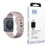 3mk silikona pulksteņa siksniņa Apple Watch 42/44/45/49 mm, pink-beige / latte
