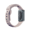 3mk silikona pulksteņa siksniņa Apple Watch 42/44/45/49 mm, pink-beige / latte