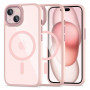 Tech-Protect MagMat MagSafe Apple iPhone 15 vāciņš, Pink/Clear