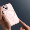 Tech-Protect MagMat MagSafe Apple iPhone 15 vāciņš, Pink/Clear