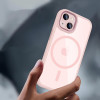 Tech-Protect MagMat MagSafe Apple iPhone 15 vāciņš, Pink/Clear
