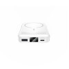 Tech-Protect PB31 LifeMag MagSafe bezvadu ārējais akumulators 10000 mAh, 15 W, balts
