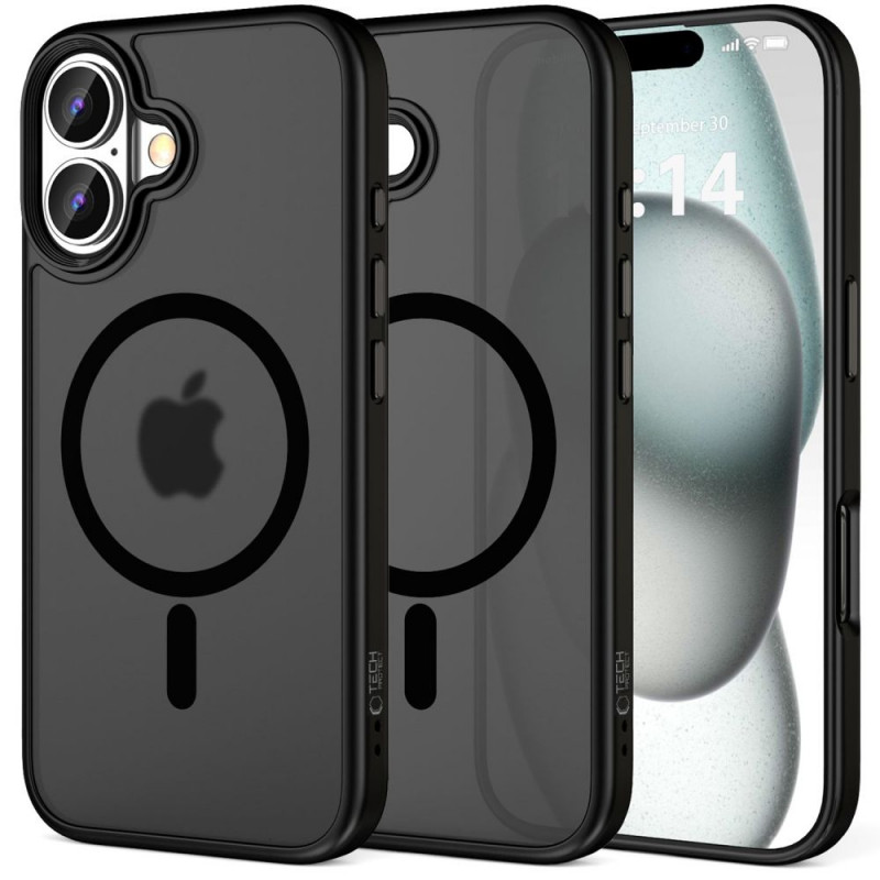 Tech-Protect MagMat MagSafe vāciņš Apple iPhone 16, Matte Black