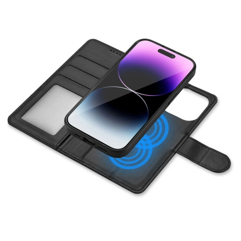 Tech-Protect Wallet MagSafe vāciņš Apple iPhone 16, melns
