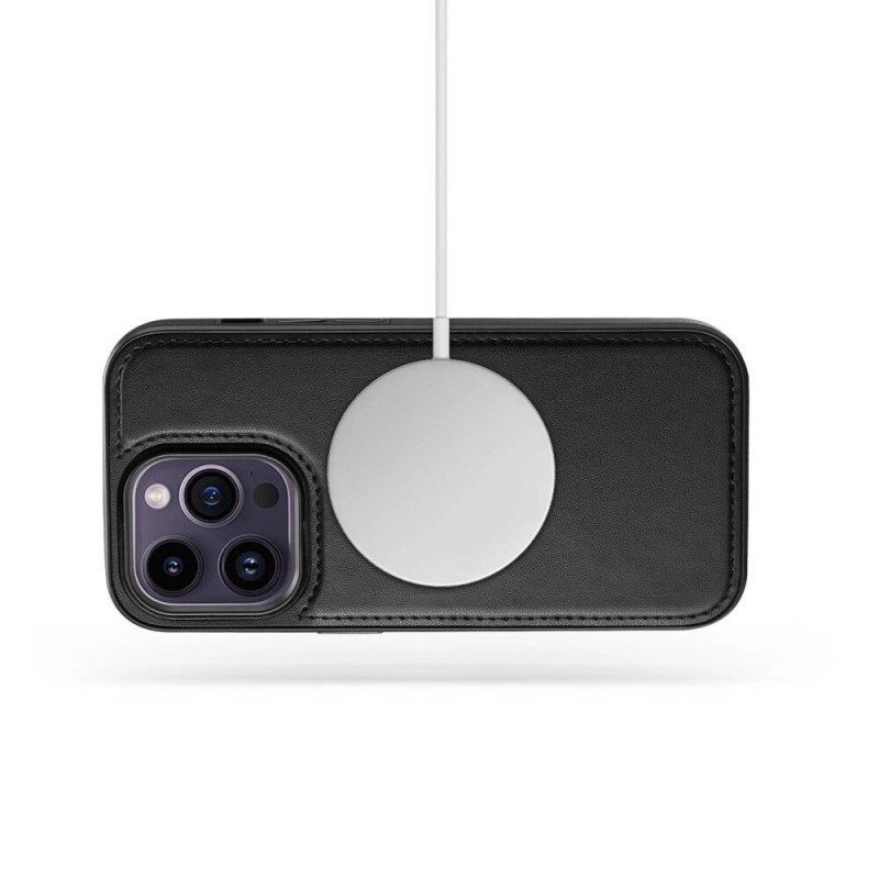 Tech-Protect Wallet MagSafe vāciņš Apple iPhone 16, melns