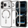 Tech-Protect MagFlex MagSafe apvalks Apple iPhone 17 Pro Max, Shiny Silver