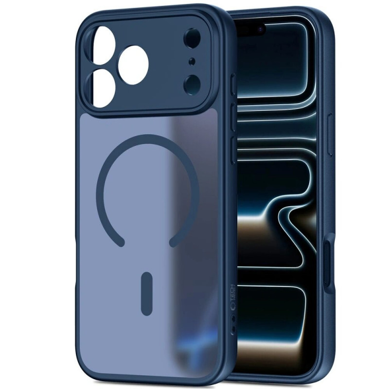 Tech-Protect BasicMag MagSafe vāciņš Apple iPhone 17 Pro Max, matēts tumši zils