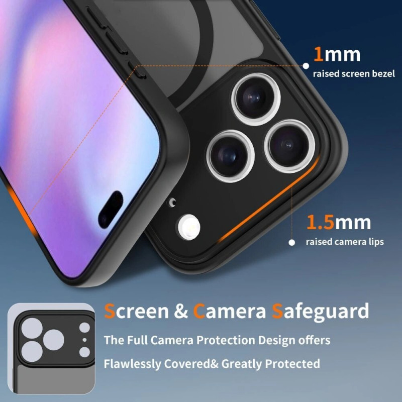 Tech-Protect BasicMag MagSafe vāciņš Apple iPhone 17 Pro Max, matēts tumši zils