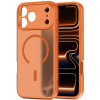 Tech-Protect BasicMag MagSafe vāciņš Apple iPhone 17 Pro, matēts Cosmic Orange