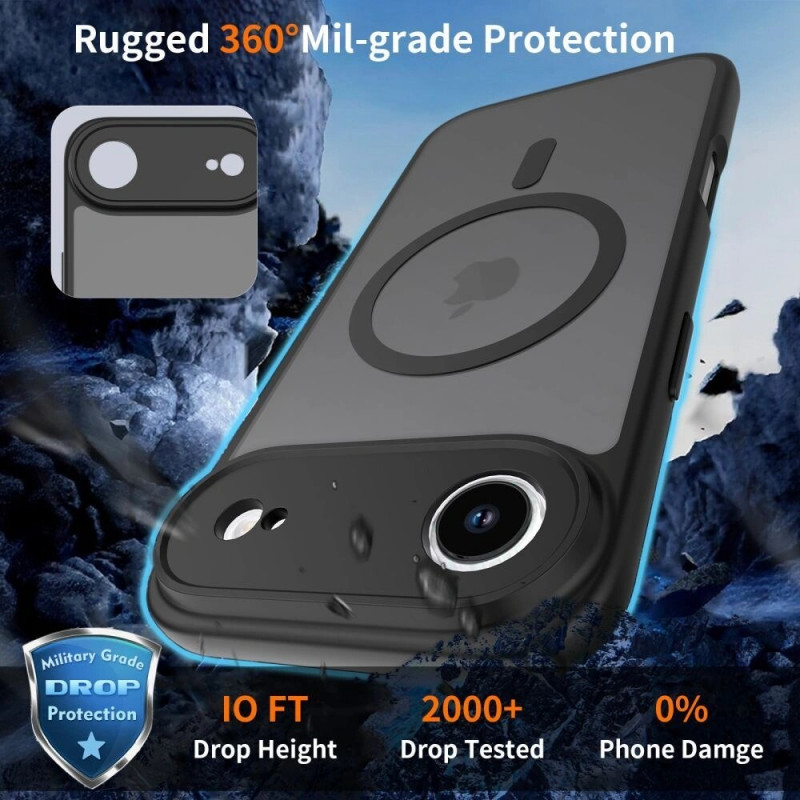 Tech-Protect BasicMag MagSafe vāciņš Apple iPhone 17 Pro, matēts Cosmic Orange