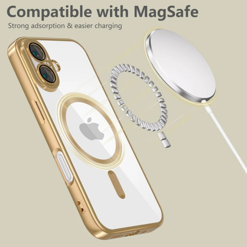 Tech-Protect MagFlex MagSafe vāciņš THP3927 Apple iPhone 17e / 16e, Shiny Gold