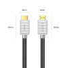 Orico H8CY HDMI 2.1 kabelis, 8K 60 Hz, 3 m, melns