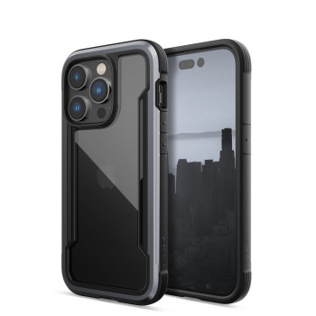 X-Doria Raptic Shield apvalks Apple iPhone 14 Pro, melns