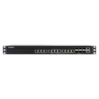 QNAP QSW-M5218-6F12T pārvaldāmais L3 tīkla komutators, 10G Ethernet, 1U stiprinājums