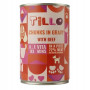 TILLO Chunks in gravy Beef mitrā barība suņiem, 415 g