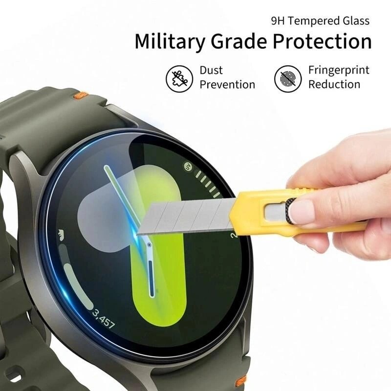 Tech-Protect Glass Fit+ rūdītais stikls Huawei Watch GT 6 46mm, caurspīdīgs (2 gab.)