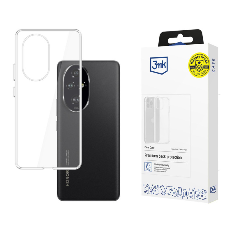 3MK Clear Case, caurspīdīgs, paredzēts Honor 200 Pro