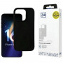 3mk Silicone Case Apple iPhone 16 Pro, melns