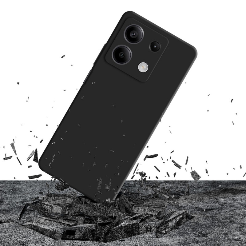 3mk Silicone Case viedtālruņa apvalks Xiaomi Redmi Note 13 5G, melns
