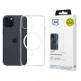 3mk Clear MagCase Apple iPhone 15 Plus, caurspīdīgs