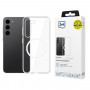 3mk Clear MagCase vāciņš Samsung Galaxy S24+, caurspīdīgs