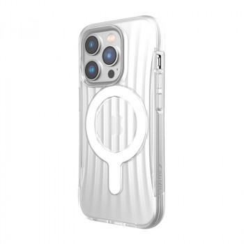 X-Doria Raptic Clutch MagSafe apvalks Apple iPhone 14 Pro, caurspīdīgs