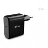 i-tec CHARGER-GAN100W 100 W USB-C GaN sienas lādētājs, PD 3.0, 1x USB-C, melns