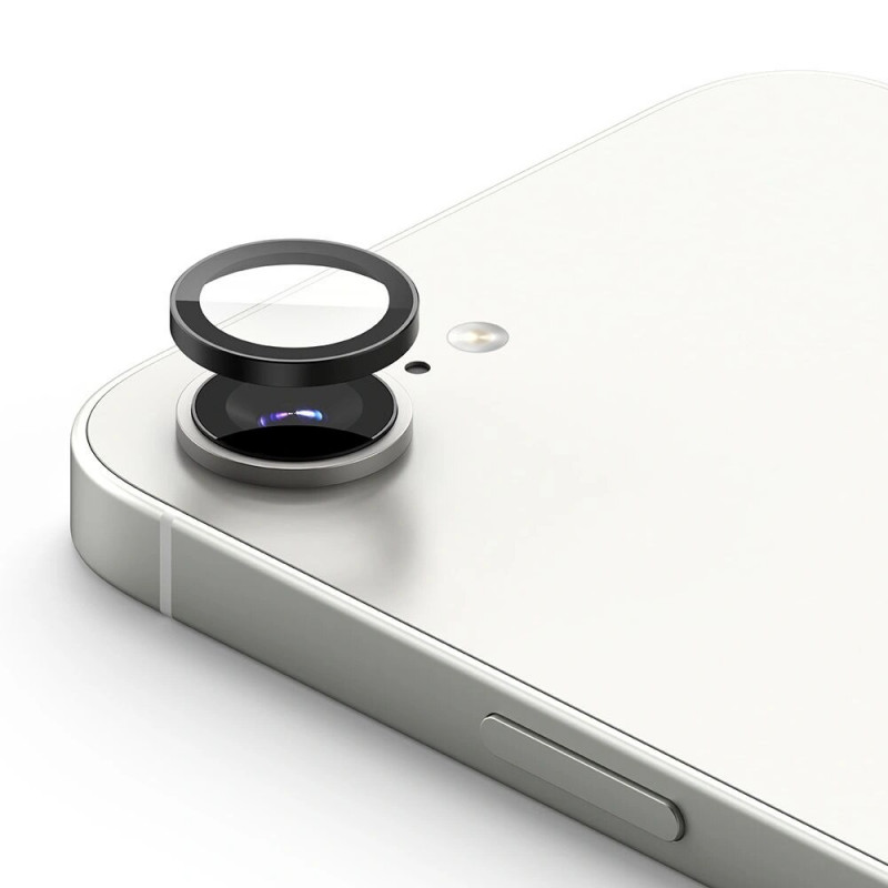 Ringke kameras rāmja aizsargs Apple iPhone 17e / 16e, melns (2 gab.)