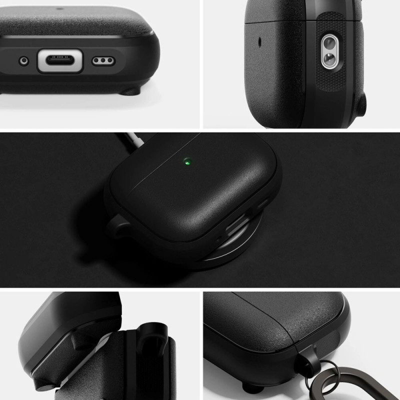 Ringke Onyx Magnetic MagSafe apvalks Apple AirPods Pro 3, melns