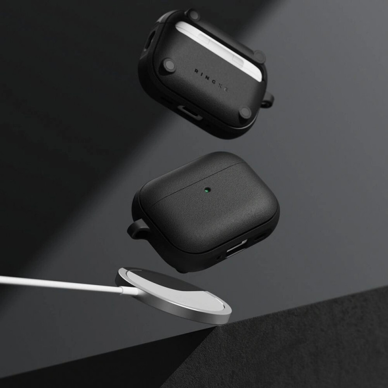 Ringke Onyx Magnetic MagSafe apvalks Apple AirPods Pro 3, melns