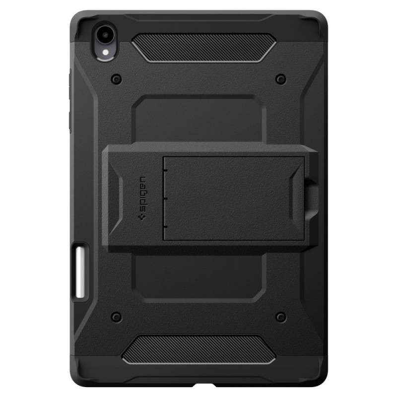 Spigen Tough Armor Pro ACS11827 planšetdatora vāks Samsung Galaxy Tab S12+ 12.6 (X840 / X846b), melns