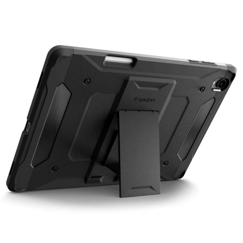 Spigen Tough Armor Pro ACS11827 planšetdatora vāks Samsung Galaxy Tab S12+ 12.6 (X840 / X846b), melns