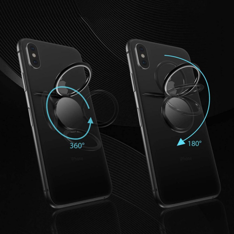 Tech-Protect Magnetic Phone Ring, melns