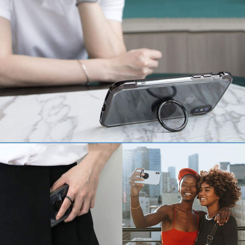Tech-Protect Magnetic Phone Ring, melns